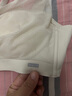 紅豆【商場(chǎng)同款】嬰兒綿漸厚杯100%桑蠶絲里料蕾絲聚攏文胸 曬單實(shí)拍圖