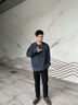 Calvin KleinJeans25秋季新款男士休閑通勤ck肌理感圓領(lǐng)內(nèi)搭針織毛衣4RD399G WD7-深空灰 XL 曬單實拍圖