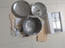 半球（PESKOE）電磁爐家用防水爆炒一體電池爐智能定時火鍋爐多功能學(xué)生宿舍小型套裝觸屏電磁灶2200W大功率 套（9）炒鍋湯鍋鍋蓋湯勺漏勺鍋鏟菜刀菜板 曬單實拍圖