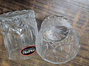 MUMU高級感輕奢高端威士忌專(zhuān)用杯家用水晶洋酒杯套裝烈酒玻璃喝酒杯子 星鉆杯 300ml 2只 曬單實(shí)拍圖