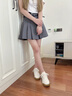 妙麗（Millies）品牌輕奢厚底板鞋女輕便透氣阿甘德訓(xùn)鞋2025新款時尚運(yùn)動休閑女鞋 白色 35 (225mm)  標(biāo)準(zhǔn)碼 曬單實拍圖