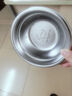 onlycook304不銹鋼兒童輔食碗 食品級寶寶吃飯小碗喝湯盆 嬰幼兒卡通餐具 【14cm】304卡通碗-小恐龍450ml 曬單實(shí)拍圖