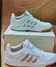 adidas ENTRAP美式校園風(fēng)低幫運動板鞋少年感復(fù)古籃球鞋阿迪達斯 白/金色   37 曬單實拍圖