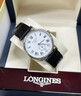 浪琴（LONGINES）男手表 瑰麗系列小秒針表盤(pán)自動(dòng)機械休閑時(shí)尚鋼皮帶男士腕表 L4.904.4.11.6白盤(pán)羅馬鋼帶 曬單實(shí)拍圖