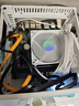 冰曼MC45-4下壓式4熱管CPU散熱器ITX超薄1700風(fēng)冷X99臺式2011電腦AMD靜音mini小機箱AM4AM5風(fēng)扇i3i5i7 MC45-4白色-無(wú)光【4熱管 總高45mm】 曬單實(shí)拍圖