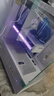 半島鐵盒應龍360水冷海景房機箱ATX/MATX無A柱臺式主機臺式機電腦全景房 白色/ATX/360水冷/9扇位 曬單實拍圖