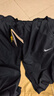 耐克（NIKE）男運(yùn)動(dòng)褲 春秋梭織錐形休閑褲 輕便透氣 FB7491-010 黑 XL  曬單實(shí)拍圖