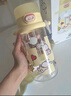 babycare兒童水杯吸管杯雙飲二合一戶外運動水壺上學(xué)大容量PPSU-滿杯600ml 曬單實拍圖