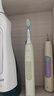 飛利浦（PHILIPS）【肖戰(zhàn)推薦】電動(dòng)牙刷鉆石3系 生日禮物 成人情侶款送男生/女友 微泡水流 HX5161/05抹茶綠 曬單實(shí)拍圖