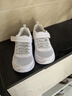 Skechers斯凱奇女童鞋夏季透氣兒童白色網(wǎng)鞋魔術(shù)貼輕彈大童跑步鞋312012L 女童/白色/銀色/WSL 28.5 曬單實(shí)拍圖