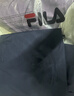 FILA 斐樂官方楊冪同款梭織長褲時(shí)尚簡約寬松休閑褲子女 椋鳥藍(lán)-DB M （165/66A/M） 曬單實(shí)拍圖