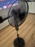 海爾（Haier）電風扇家用落地扇立式大風量搖頭電扇客廳宿舍節(jié)能辦公室柔風輕音易拆洗七葉風扇 HFS-J3511B 曬單實拍圖