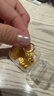 行金銀中黃金耳圈 999足金光圈養(yǎng)耳耳圈計(jì)價(jià) 精美禮物送老婆 女友紀(jì)念日禮 光圈耳圈 克重約1g 多退少補(bǔ) 曬單實(shí)拍圖