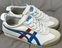 Onitsuka Tiger鬼塚虎男女一腳蹬懶人鞋帆布休閑鞋MEXICO 66? SLIP-ON 1183A360 白色 36 曬單實(shí)拍圖