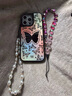 CASETIFY 幻彩蝴蝶 鏡面磁吸手機(jī)殼 適用于iPhone12/13/14/15/16 Plus/Pro/Max 蘋果手機(jī)殼 鏡面黑框Magsafe（開窗支架） iPhone 15 Pro Max 曬單實(shí)拍圖
