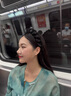 森汽緞面云朵泡泡發(fā)箍女高顱頂洋氣時(shí)尚帶齒梳頭箍2025新款壓發(fā)卡頭飾 F3387緞面云朵泡泡褶皺發(fā)箍 曬單實(shí)拍圖