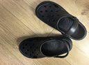 名創(chuàng  )優(yōu)品（MINISO）洞洞鞋男士夏季外穿防滑厚底eva踩屎感涼鞋防臭海邊沙灘包頭拖鞋 曬單實(shí)拍圖