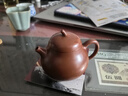 藏壺天下小容量宜興紫砂壺純手工功夫茶具原礦小煤窯朱泥小品泡茶壺茄瓜壺 茄瓜 150ml 曬單實(shí)拍圖