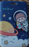 卡套小學(xué)生飯卡校園卡證件套卡皮巴拉幼兒園接送卡保護套防水防丟鑰匙扣二合一公交卡兒童卡通可愛 宇航員 曬單實拍圖