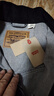 Levi's李維斯情侶同款美式復(fù)古哈靈頓風(fēng)寬松休閑翻領(lǐng)牛仔夾克外套 灰色 002I4-0000 M 曬單實(shí)拍圖