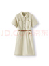 森馬（Semir）森柔牛仔|商場(chǎng)同款牛仔連衣裙女腰帶2025夏季工裝裙103325114001 曬單實(shí)拍圖