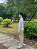 馬克華菲休閑褲男士夏季冰絲涼感薄款2025新款寬松直筒褲九分闊腿長褲子男 曬單實拍圖