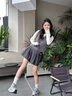 CAMILA KSENIA老爹鞋女2025新款爆款夏季厚底百搭增高鞋子休閑時尚運動鞋 銀色 37 曬單實拍圖