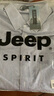 JEEP SPIRIT吉普條紋短袖襯衫男士夏季美式復古寬松休閑純棉襯衣 藍色  4XL  曬單實拍圖