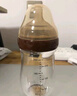世喜新生兒防脹氣奶瓶3-7個(gè)月PPSU嬰兒仿母乳奶嘴240ml 曬單實(shí)拍圖