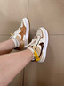 耐克NIKE女厚底板鞋AIR FORCE 1空軍一號(hào)運(yùn)動(dòng)鞋DZ1847-106白棕36.5 曬單實(shí)拍圖