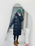 久潤(rùn)北面北面新款長(zhǎng)款羽絨服冬季加厚過膝連帽外套男女同款申敏兒 黑色長(zhǎng)款羽絨服 S 身高160-170 體重90-110 曬單實(shí)拍圖