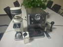 德龍（Delonghi）咖啡機(jī) 意式半自動(dòng)家用15Bar泵壓專業(yè)壓力計(jì) 美式咖啡 快速加熱技術(shù) 可調(diào)式奶泡 金屬機(jī)身EM450.M 銀色 小巧機(jī)身 穩(wěn)定壓力 定制杯量 自動(dòng)關(guān)機(jī) 曬單實(shí)拍圖