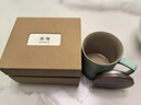 叁旬（sanxun） 知行陶瓷泡茶馬克杯帶蓋過(guò)濾水杯女男辦公室茶水分離杯子定制 知行馬克杯【湖蘭釉】 曬單實(shí)拍圖