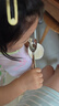 沃德百惠（WORTHBUY）316L不銹鋼兒童調(diào)羹喂飯勺小學(xué)生餐叉勺元寶勺帶收納盒勺子套裝 赫赫熊元寶勺 曬單實(shí)拍圖