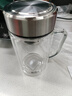 富光雙層玻璃杯支持團購定制泡茶杯辦公杯帶把 大容量男女水杯子580ML 曬單實拍圖