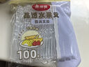 美麗雅水果叉100支 一次性叉子食品級 兒童甜品蛋糕果盤小簽子 曬單實拍圖