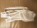 KJ文胸女夏季薄款性感內衣套裝時(shí)尚蕾絲透明內衣透氣胸罩 黑色 75B 曬單實(shí)拍圖