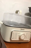美的蒸鍋電蒸鍋 蒸蛋器 電煮鍋 多功能家用 電鍋蒸包子鍋電熱鍋 多層上蒸下煮大容量煮蛋器 10.8L 兩層 ZGE2323Z02 曬單實拍圖