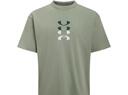 安德瑪（UNDERARMOUR）春夏Waffle Henley男子華夫格運(yùn)動(dòng)休閑短袖T恤6007562黑色001 M 曬單實(shí)拍圖