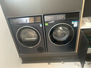 西門(mén)子（SIEMENS）藍(lán)寶石洗烘套裝 10公斤全自動(dòng)家用滾筒洗衣機(jī) 智能除漬 羊毛綠標(biāo) 10公斤熱泵烘干機(jī) 蠶絲被柔護(hù) WG52E1U10W+WQ53E2D11W 曬單實(shí)拍圖