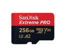 閃迪（SanDisk）256GB TF（MicroSD）內存卡 A2 4K V30 U3 C10 至尊超極速移動(dòng)存儲卡 讀速200MB/s 寫(xiě)速140MB/s 曬單實(shí)拍圖