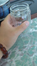 費(fèi)施恩高硼硅材質(zhì)高顏值玻璃杯保溫不燙手雙層隔熱杯子耐高溫精致禮盒裝 【茶水分離+提環(huán)蓋】藍(lán)色200ml 曬單實(shí)拍圖
