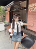 SOOKIjk黑色領帶女款襯衫配飾日系學院風懶人高級感領結男生免手打領帶 啞光純黑領帶38*5 曬單實拍圖