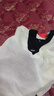 皮爾卡丹（pierre cardin）冰|絲針織衫短袖t恤女裝2025夏季新款胖m遮肚子假兩件V領上衣針織 杏色 XL (建議115斤-130斤) 曬單實拍圖