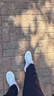 斯凱奇（Skechers）女鞋夏季舒適透氣一腳蹬休閑健步鞋輕便軟底單鞋平底懶人鞋104486 曬單實(shí)拍圖