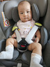 好孩子（gb）安全座椅嬰兒8系高速360旋轉(zhuǎn)汽車0-7歲安全艙1號(hào)S深灰綠CS5100 曬單實(shí)拍圖
