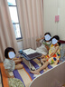 La Chapelle拉夏貝爾女童純棉童裙夏季無袖橘彩時尚裙子女寶寶薄款舒適背心裙 橘花 140 建議身高141-150cm 曬單實拍圖