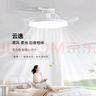 雷士（NVC）風(fēng)扇燈餐廳吊扇燈led臥室北歐客廳燈三防 全光譜護(hù)眼 枕邊風(fēng) 【全光譜/1級(jí)能效】48寸145瓦智能 曬單實(shí)拍圖