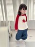 幼歌（YOUGE）嬰幼兒2025秋季新款純棉舒適束腳褲柔軟細(xì)膩軟牛仔褲潮 牛仔藍(lán)（66-90兩用襠） 66 cm 曬單實(shí)拍圖