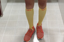 CEP德國2025新款CORE RUN5.0壓縮運動襪專業(yè)馬拉松跑步襪長筒襪男女 金盞花/勃艮第紅 女款 II 曬單實拍圖